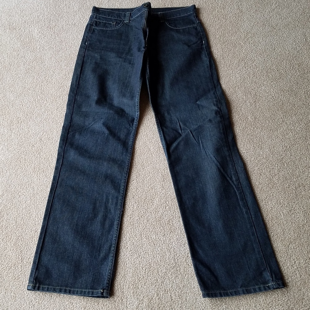 Boys Debenhams Dark Wash Straight Jeans Size 15 from England  NEW